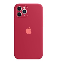 Силикон Original RoundCam Case Apple iPhone 11 Pro Max (26) Cherry