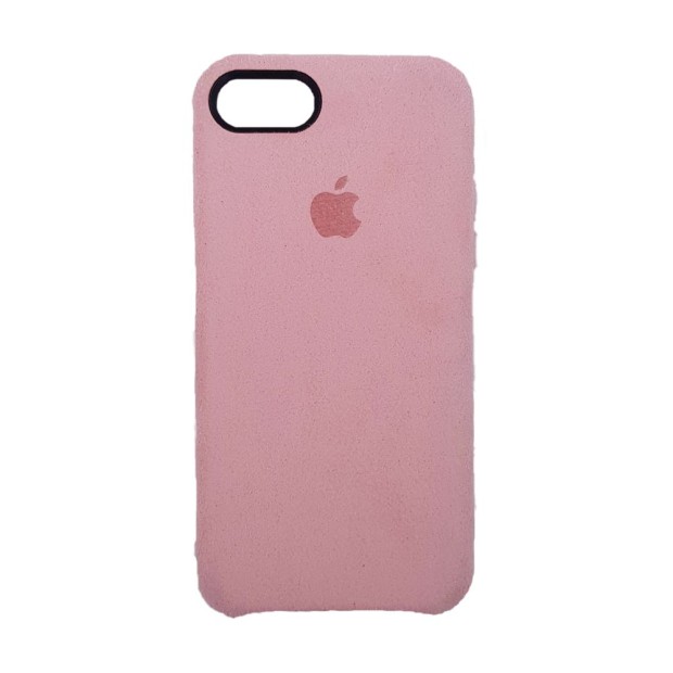 Чехол Alcantara Cover Apple iPhone 7 / 8 (розовый)