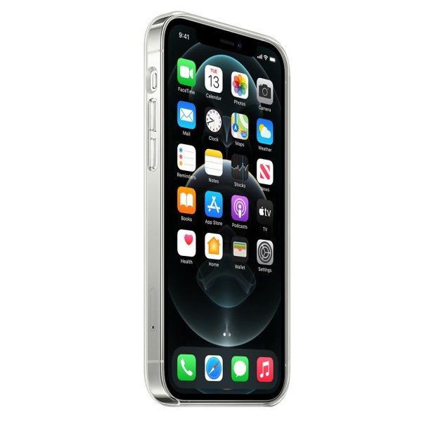 Силикон Original MagSafe Case Apple iPhone 12 / 12 Pro (Clear)