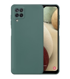 Силікон Wave Case Samsung Galaxy A12 (2020) (Темно-зелений)