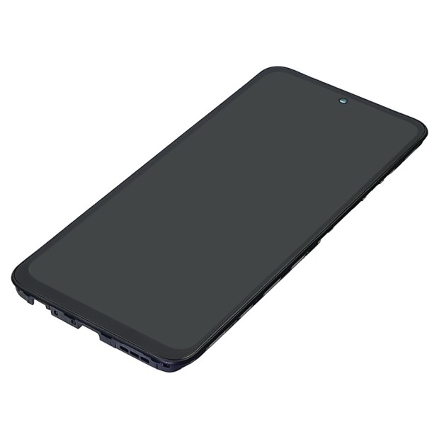 Дисплей для Xiaomi Redmi Note 10/ 10s с чёрным тачскрином и корпусной рамкой OLED