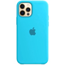 Силикон Original Case Apple iPhone 12 / 12 Pro (20) Blue