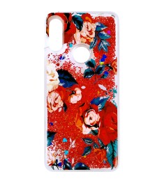 Силиконовый чехол Liquid Fashion Xiaomi Redmi Note 7 (Rose)