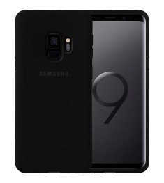 Силикон Original 360 Case Logo Samsung Galaxy S9 (Чёрный)