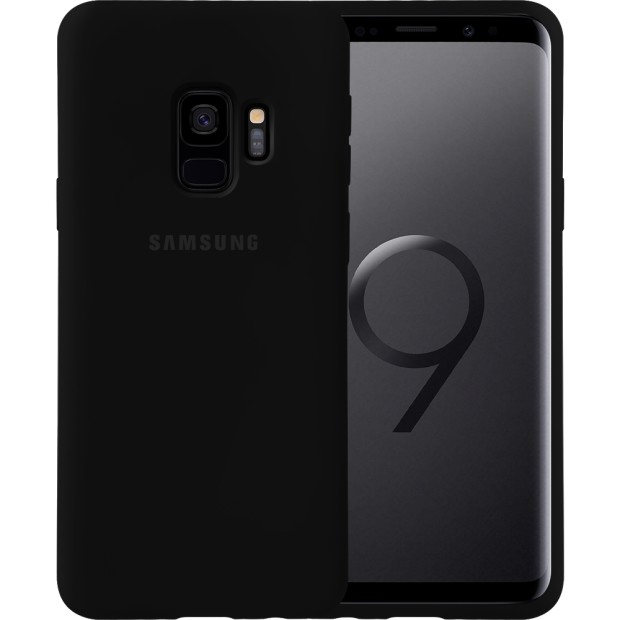 Силиконовый чехол Original Case Samsung Galaxy S9 (Чёрный)