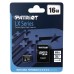 Карта памяти Patriot LX Series MicroSDHC 16Gb (UHS-1) (Class 10) + SD-адаптер