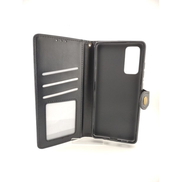Чехол-книжка Leather Book Gallant Samsung Galaxy S20 FE (Чёрный)