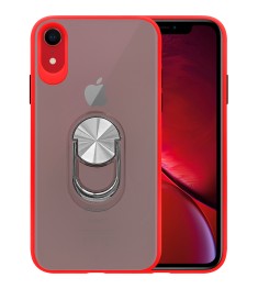 Накладка Totu Ring Magnetic Case Apple iPhone XR (Красный)