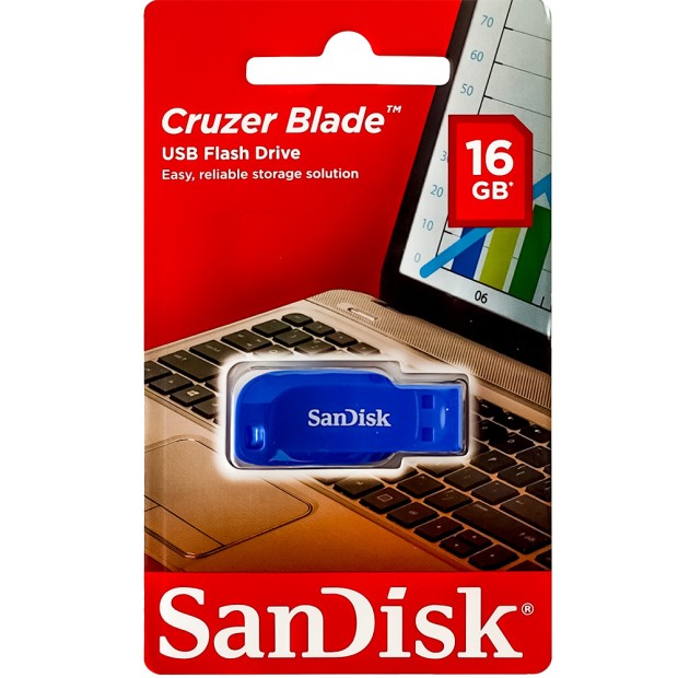 USB флеш-накопитель SanDisk Cruzer Blade 16Gb