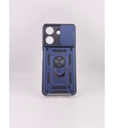 Бронь-чехол Ring Serge Armor ShutCam Case Xiaomi Redmi 13C / Poco C65 (Синий)