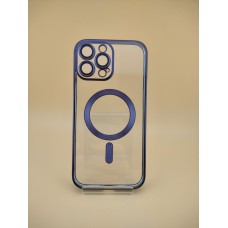Чехол UMKU Shining with MagSafe Apple iPhone 13 Pro Max (Dark Purple)