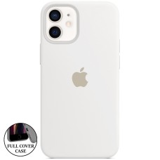 Силикон Original Round Case Apple iPhone 12 Mini (06) White