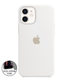 Силикон Original Round Case Apple iPhone 12 Mini (06) White