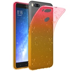 Силікон Rain Gradient Xiaomi Mi5x / A1 (Рожево-жовтий)