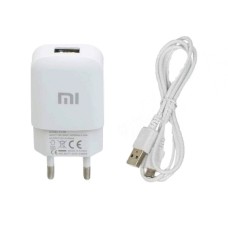 СЗУ-адаптер Xiaomi YJ-06 2A + MicroUSB-кабель (Белый)