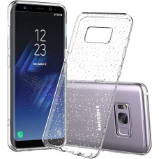 Силиконовый чехол Molan Shining Samsung S8 Plus (Прозрачный)