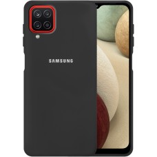 Силикон Original 360 Case Samsung Galaxy A12 (2020) (Чёрный)