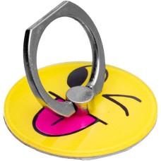 Кольцо для телефона Smile (Жёлтый)