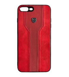 Силикон iPefet Ferrari Apple iPhone 7 Plus / 8 Plus (Красный)