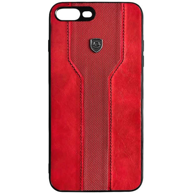 Силікон iPefet Ferrari Apple iPhone 7 Plus / 8 Plus (Червоний)