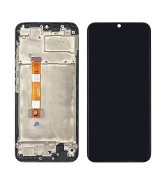 Дисплей для Realme C11 (2020) с чёрным тачскрином и корпусной рамкой