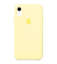 Силиконовый чехол Original Case Apple iPhone XR (51) Mellow Yellow