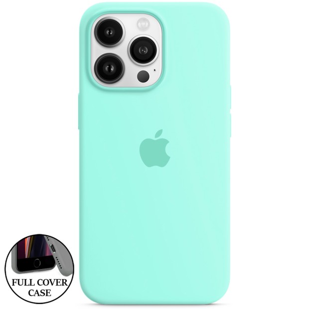 Силикон Original Round Case Apple iPhone 13 Pro (21) Turqouise