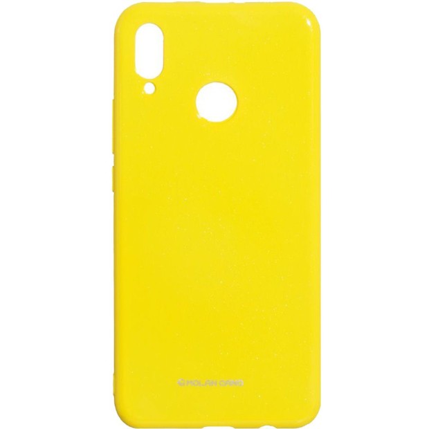 Силиконовый чехол Molan Shining Huawei P Smart Plus (Жёлтый)