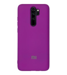 Силиконовый чехол Original Case (HQ) Xiaomi Redmi Note 8 Pro (Сиреневый)