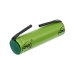 Аккумулятор 14500 Li-ion 500 mAh 3.7V с лепестками для пайки Аккумулятор 14500 Li-ion 500 mAh 3.7V с лепестками для пайки