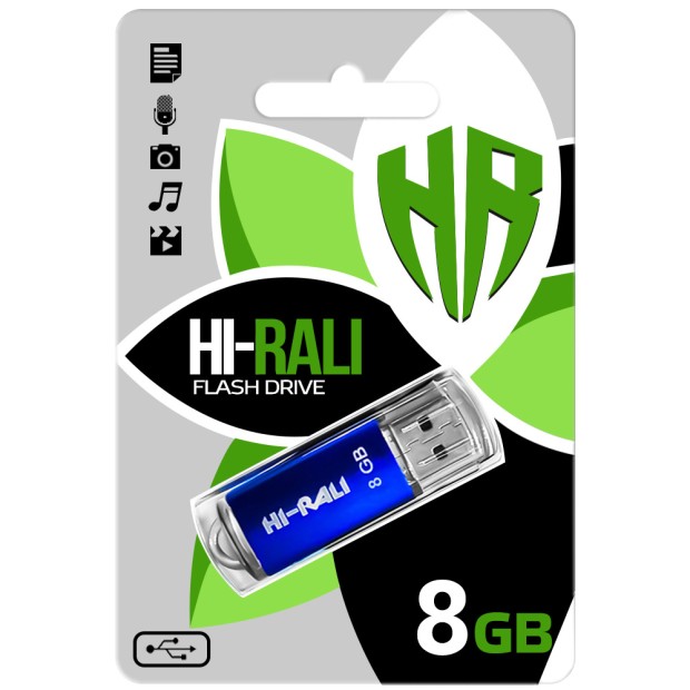 USB флеш-накопитель Hi-Rali Rocket 8Gb