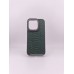 Чехол Kajsa Snake Pattern iPhone 15 Pro (Olive)