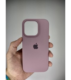 Силикон Original Round Case Apple iPhone 14 Pro (01) Bilberry