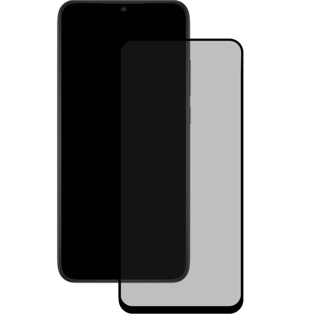 Матовое защитное стекло для Xiaomi Redmi 9A / 9C / 10A / A1 / Poco C3 (без отпечатков) Black