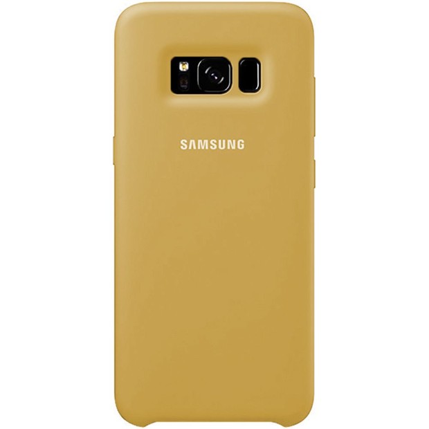 Силиконовый чехол Original Case Samsung Galaxy S8 Plus (Золотой)