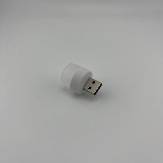 USB лампа-фонарик ночник 1W USB LED Light (Тёплый свет) (Белый)