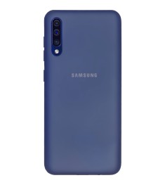 Силикон Original Case (HQ) Samsung Galaxy A50 / A50s (2019) (Темно-синий)