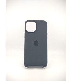 Чехол Silicone Case with MagSafe Apple iPhone 12 Pro Max (Black)