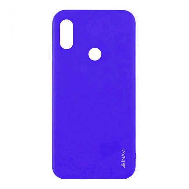 Силиконовый чехол iNavi Color Xiaomi Redmi Note 7 (фиолетовый)