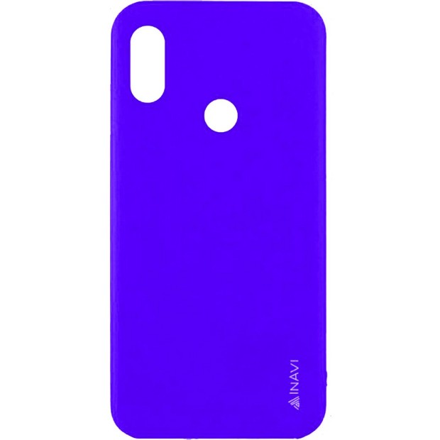 Силиконовый чехол iNavi Color Xiaomi Redmi Note 7 (фиолетовый)