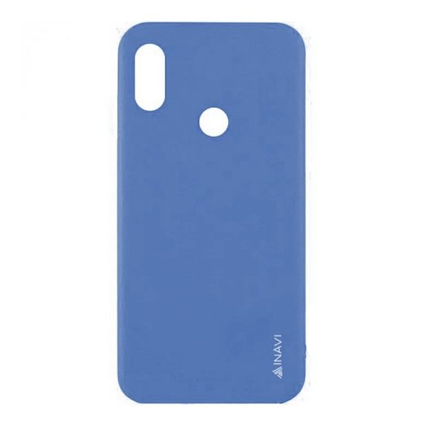Силиконовый чехол iNavi Color Xiaomi Redmi Note 7 (тёмно-синий)