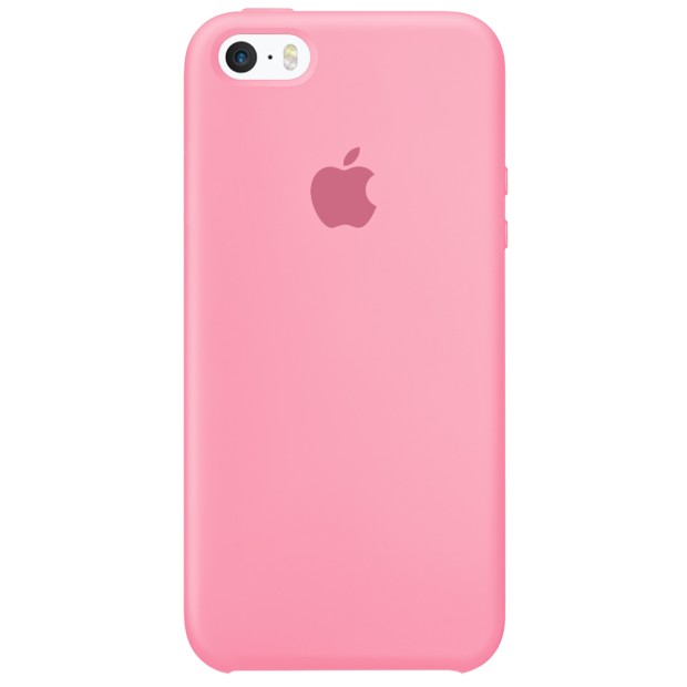 Чехол Силикон Original Case Apple iPhone 5 / 5S / SE (36) Candy Pink