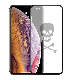 Защитное стекло 5D Picture Apple iPhone XS Max / 11 Pro Max Black (Skull)