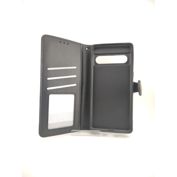 Чехол-книжка Leather Book Gallant Google Pixel 7 Pro (Чёрный)