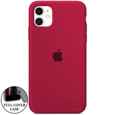 Силикон Original Round Case Apple iPhone 11 (04) Rose Red