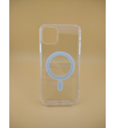 Чехол Clear Case with MagSafe Apple iPhone 11 Pro Max (Прозрачный)