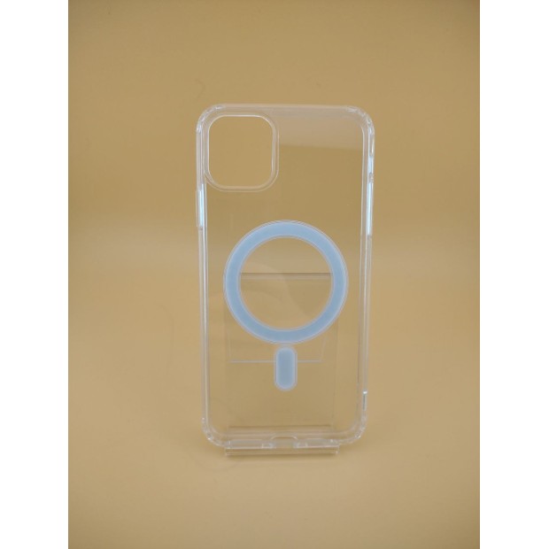 Чехол Clear Case with MagSafe Apple iPhone 11 Pro Max (Прозрачный)