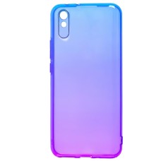 Силикон Gradient Design Xiaomi Redmi 9A (Сине-фиолетовый)