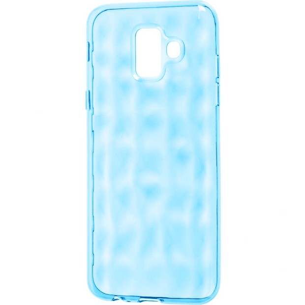 Силиконовый чехол Prism Case Samsung Galaxy A6 (2018) A600 (синий)