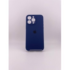 Силикон Original RoundCam Case Apple iPhone 15 Pro Max (32) Deep Navy